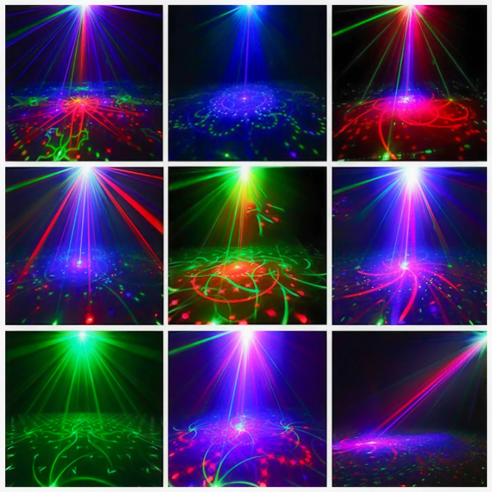 CrxSunny 60W 5 in 1 DJ Strobe Lights with RGBW Effect Party Stage Lighting For KTV Disco Nightclub Flash Light