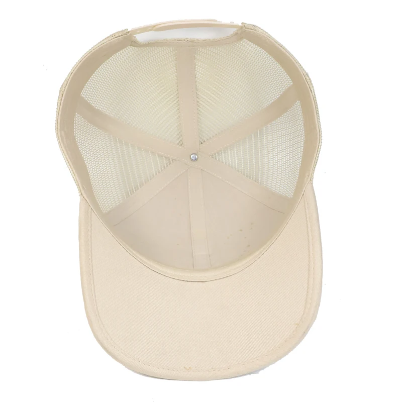 Chinese Newest Custom Nice Embroidery Design Bamboo Trucker Hat Straw Baseball Cap