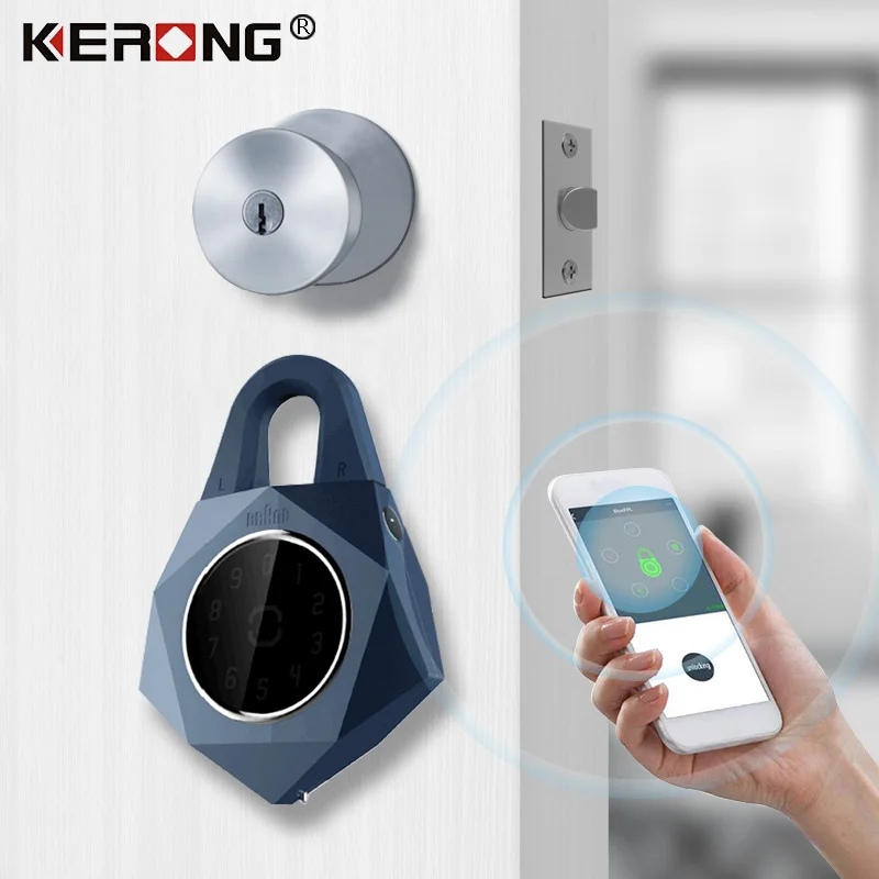 Aluminum Alloy smart key lock security box storage wall mounted key box