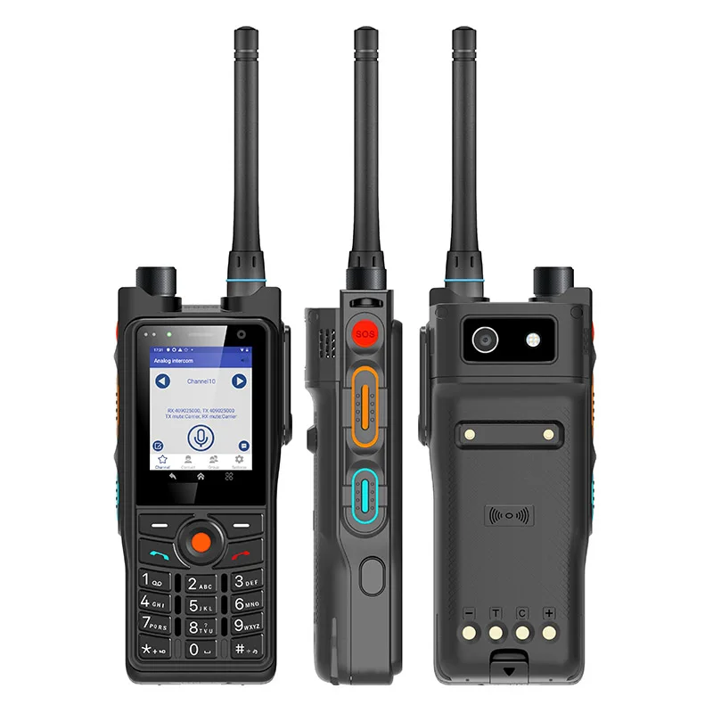 2.41 Inch Touch Screen Two-way Radio with Smartphone Function Rugged Android 4W DMR Walkie Talkie