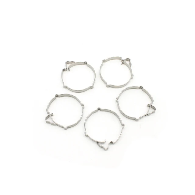 Hongsheng 304 Stainless Steel Single Ear Hose Clamps for PEX Tubing  Fitting Connections