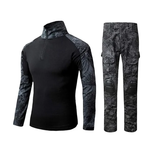 XINXING Safety Security Combat Tactical Uniform Pants Outdoors Training Python Pattern Camouflage Frog Suit for Men