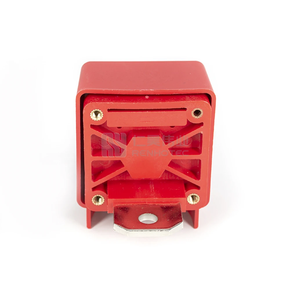Коннектор Hv 120a 2-контактный оранжевый штырь Ip67 пластиковый сквозной разъем 120a 200a 350a 400a