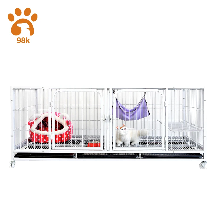 2020 High Quality Manufacturer 3-storey 6-door Galvanized Strong Breeding Cage