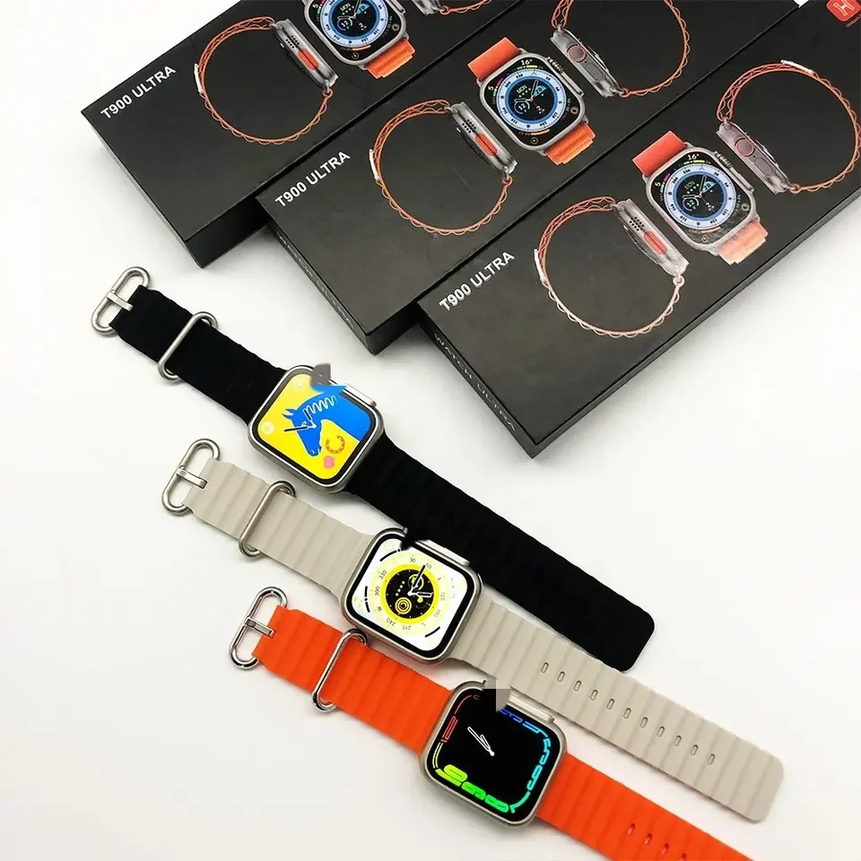 Smart Watch Smartwatch T900 Ultra Pro Max S L Reloj N8 Gs8 Dt8 Hw8 Mt8 Zd8 Z59 X8 H10 Pro Ultra Series 8 Smartwatch Smart Watch