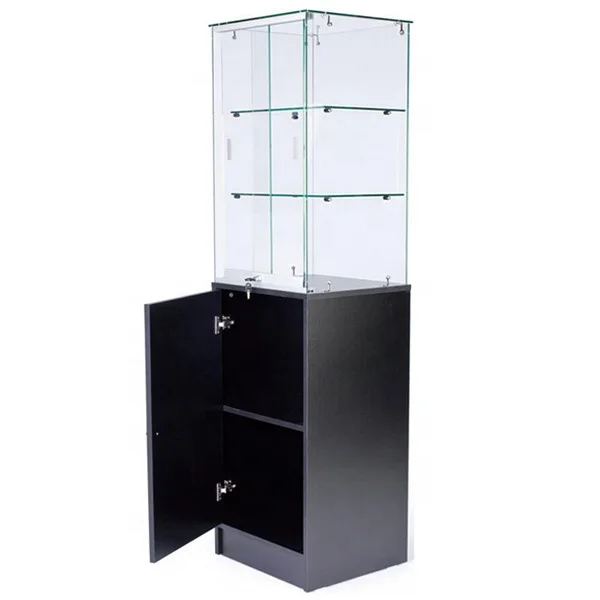 Beat Selling Cell Phone Display Case Showcase Shop Counter Watch Cellphone Glass Cabinet For Retail Shop