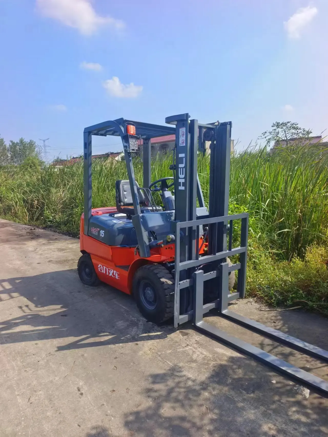 1.5 Ton Diesel Mini Forklift with Side Shift Fork Positioner CPCD15  in China