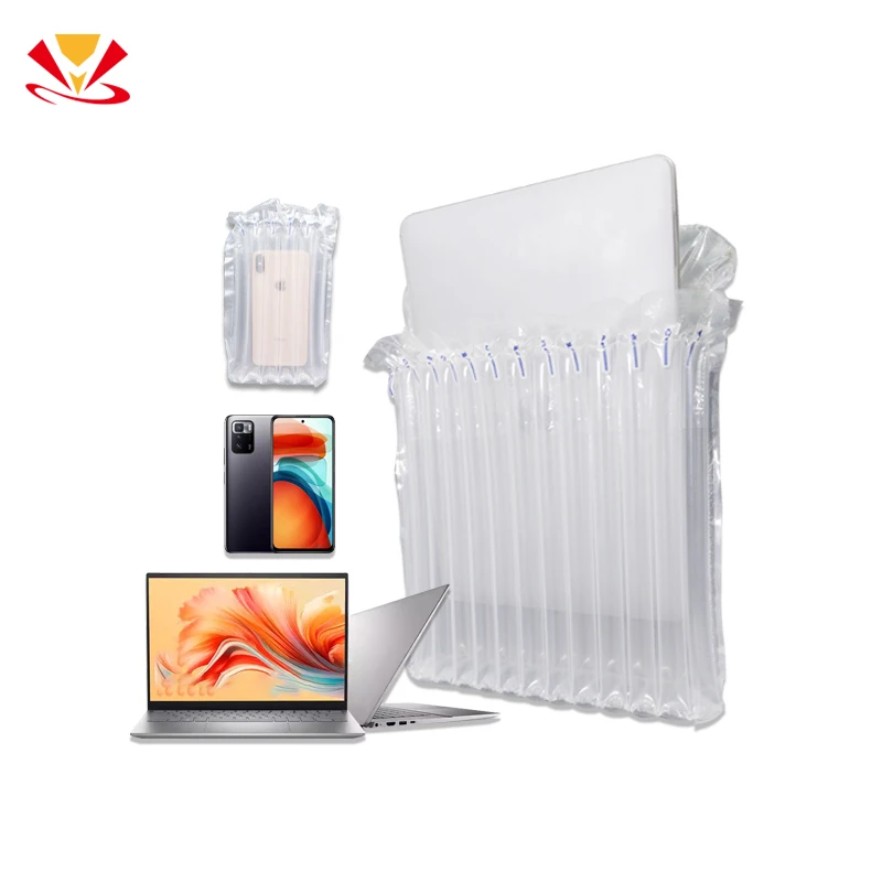 Hongdali High quality strong enough custom air chamber cushion bubble column inflatable desktop laptop bags mailer