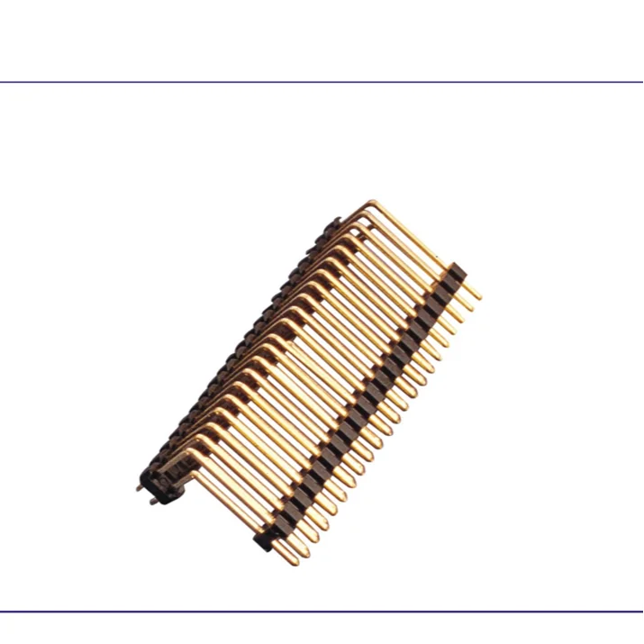 Позолоченный штыревой разъем 2,0 мм, двухрядный прямоугольный штыревой разъем для Ardunio