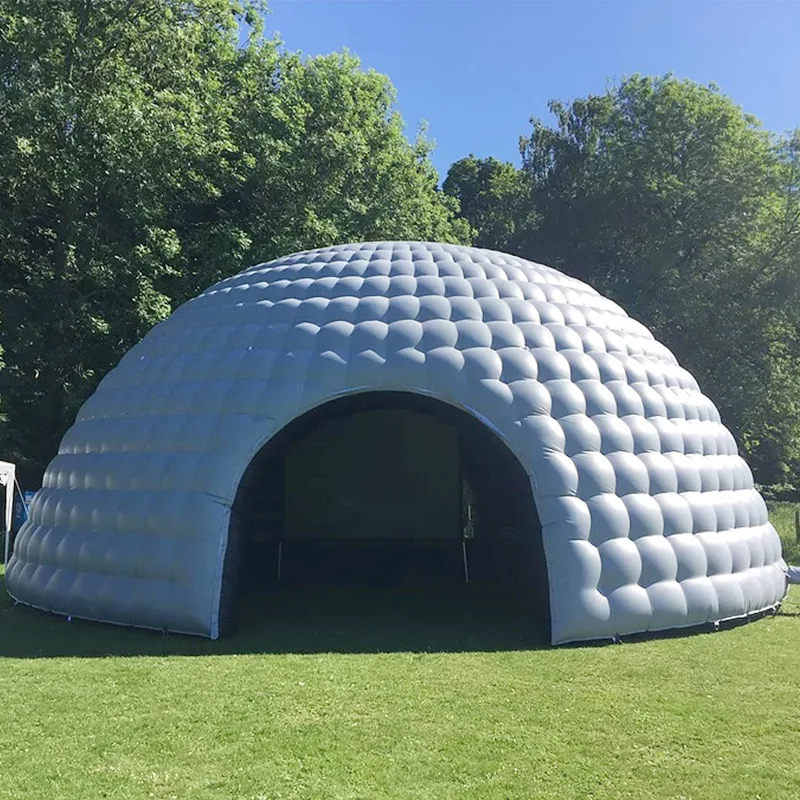 Customized Pvc Inflatable Igloo Dome Tent Decoration Inflatable Tent
