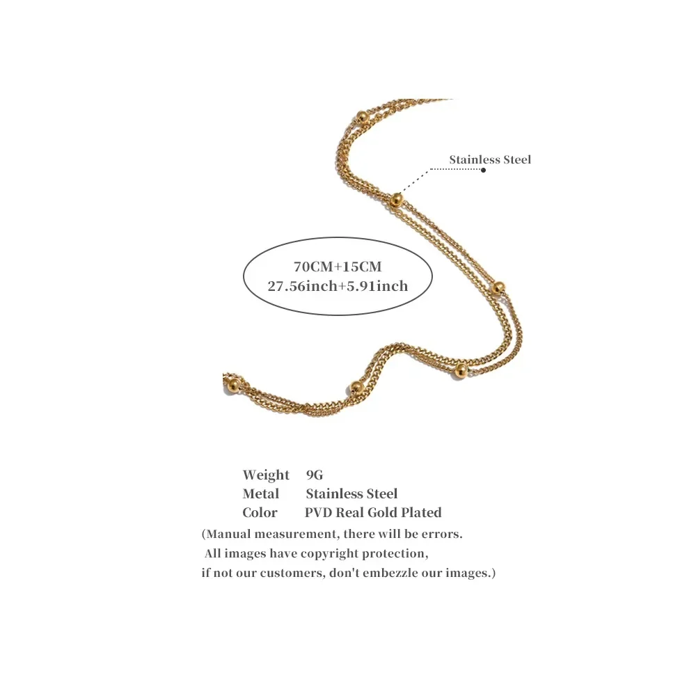 JINYOU 623 Summer Beach Stylish Jewelry Stainless Steel Tarnish Free Waist Chain Body Chain Golden Accessories 2024