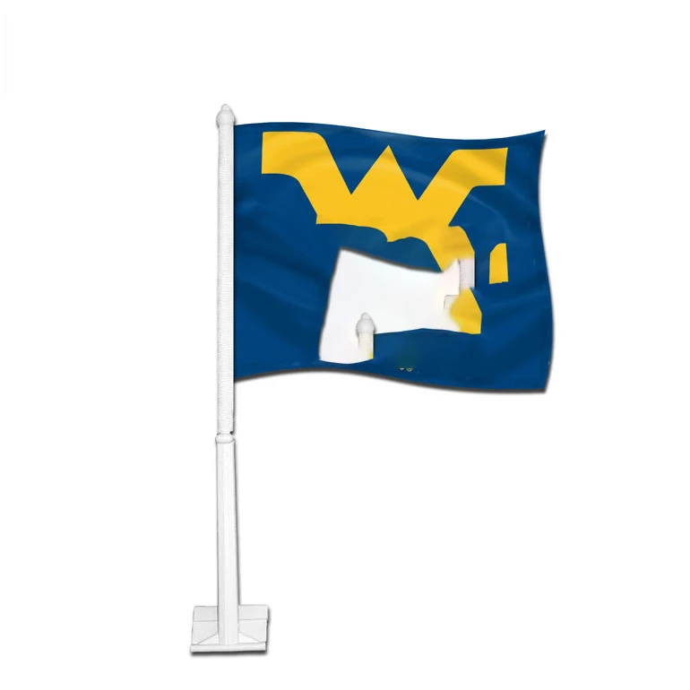 Bestful sigs Custom size promotion polyester Mexico car flag silk printing flags all country car window banner flags with pole