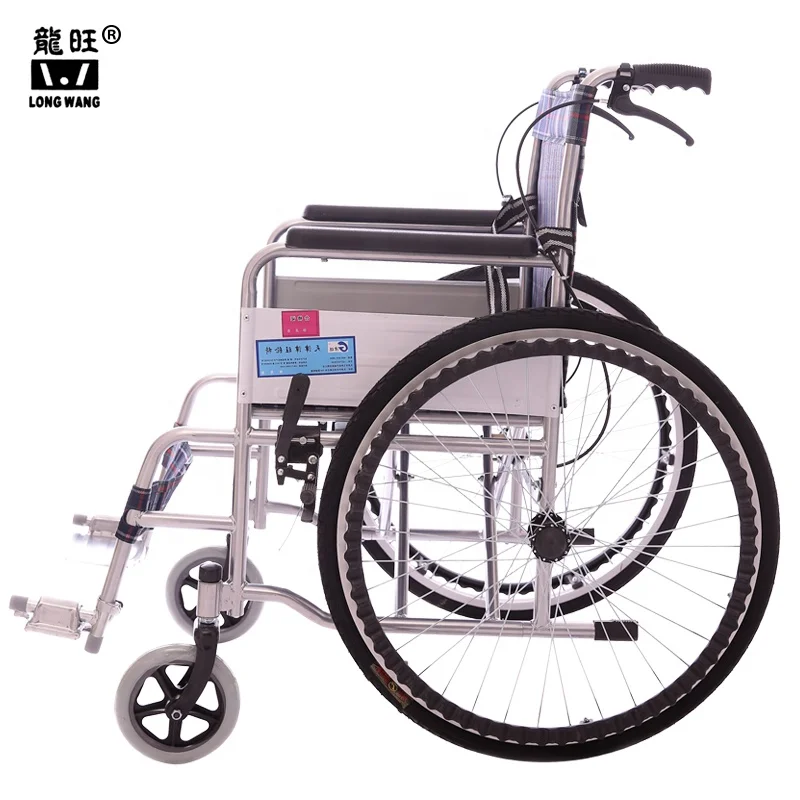 Modern 809 steel manual wheel chair/ lightweight folding wheelchair price disable wheelchair hemiplegia rehabilitation equipment