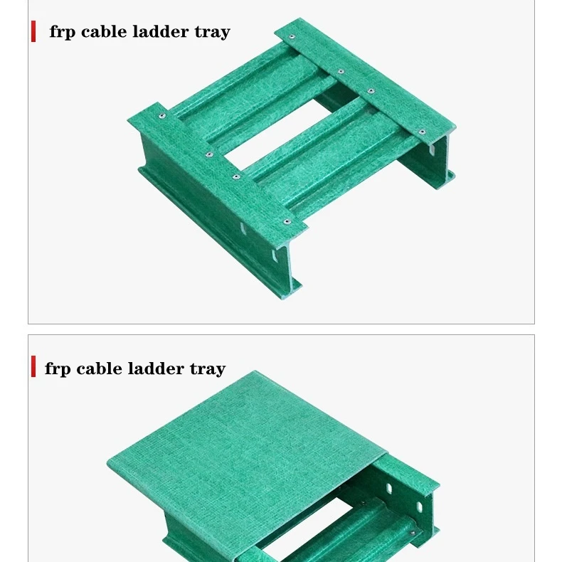 Hot sales of fiberglass  cable tray manufacturers of various colors frp cable tray for Cable system