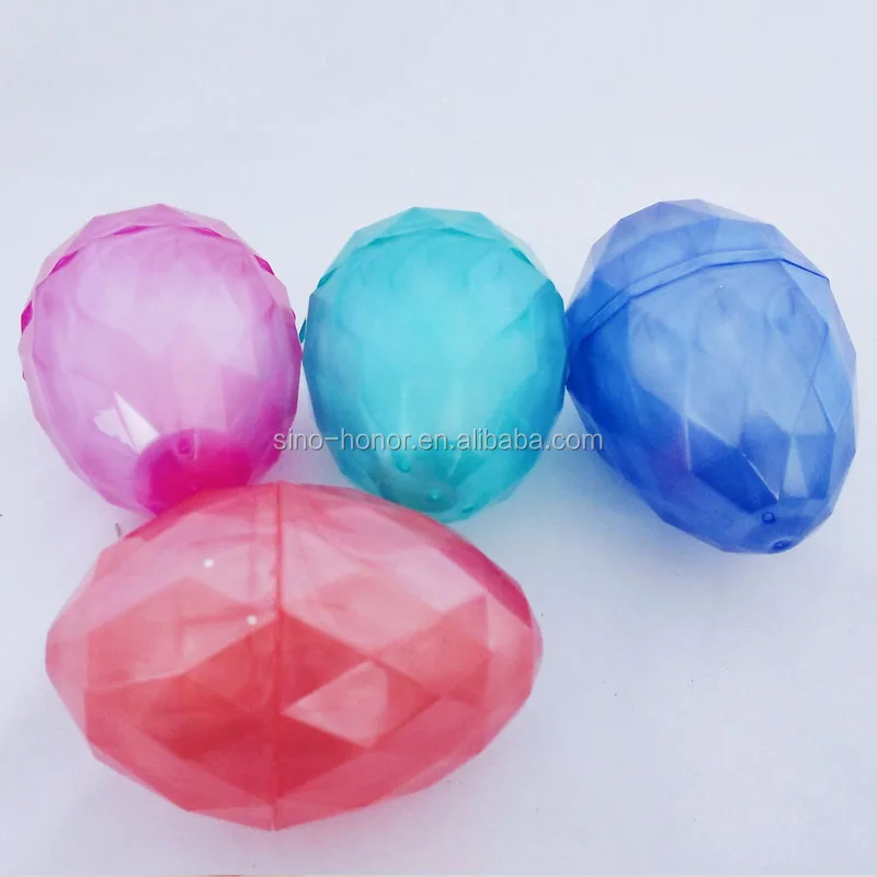 hot plastic easter diamond shape egg for sale