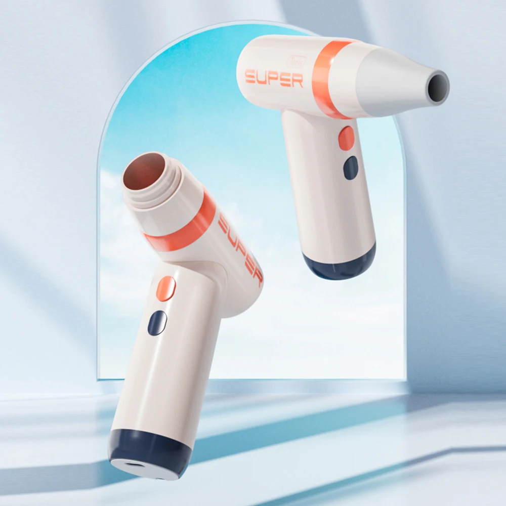 Turbo Violent Fan 100000rpm Mini Jet Turbo Fan Electric Air Blower Rechargeable Air Duster Turbofan For Outside Computer BBQ Fan