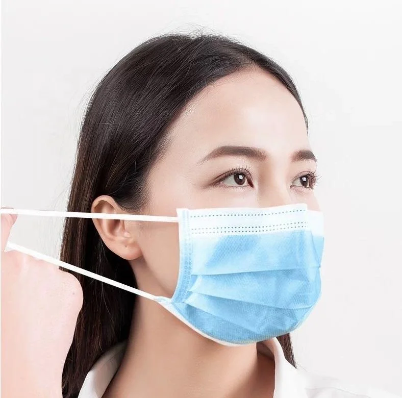 Custom Fashion Face Mask OEM Surgical Disposable Earloop 3ply Non Woven Protective Medical Mask