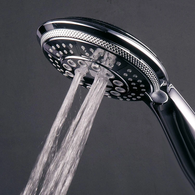 High Pressure Shower Head Stainless Steel Multiple Color LED Shower Head