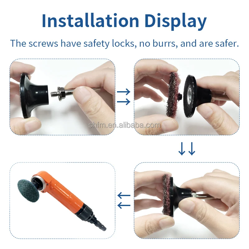 VSM Zirconia Rol Lock Disc Quick Change Disc for Dust Removal