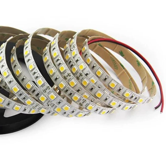 5050 SMD LED Strip 60 LEDS/M DC12/24V 14.4W/M