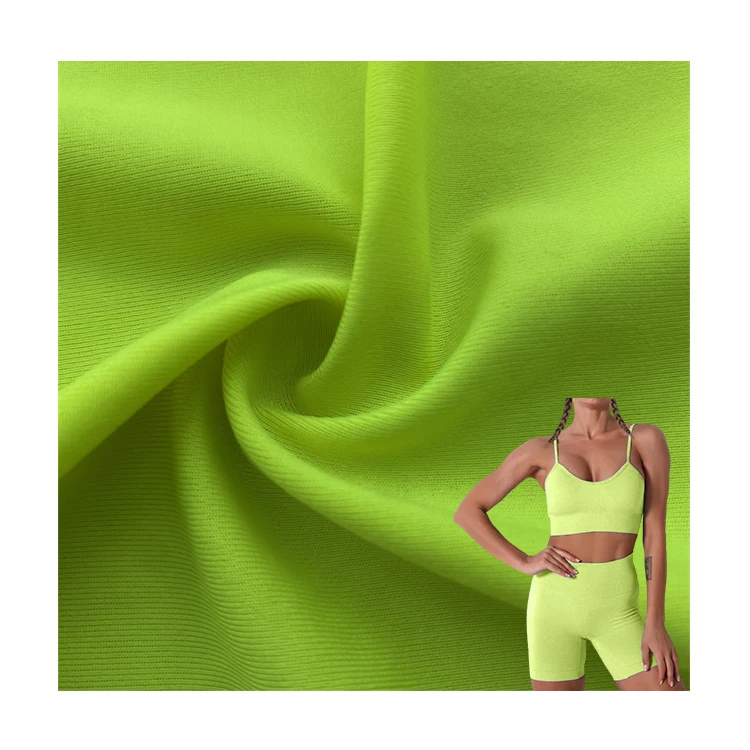 Wicking 55D Warp Jersey Thick Elastic Soft Swimwear Yoga Set Textile Recycled 4 Way Stretch 88 Nylon 12 Spandex Lycra Fabric