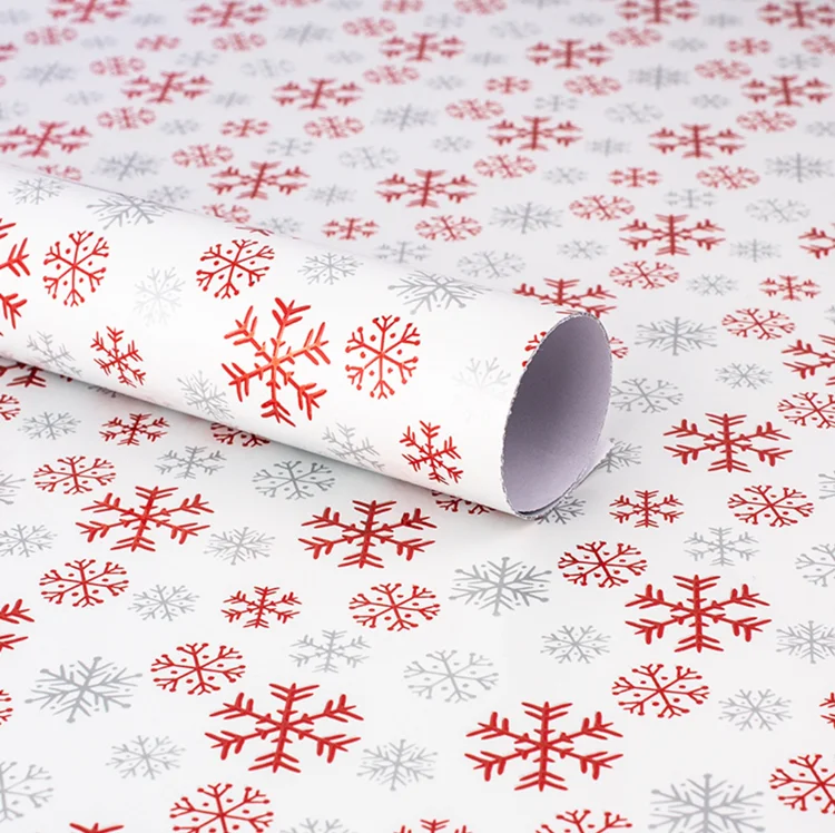 Christmas gift wrapper custom wrapping paper for packaging