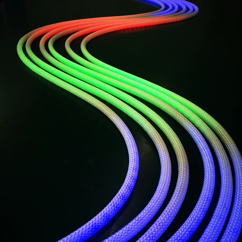 Full Color LED Neon Strip Lights 12V RGB RGBW White 360Degree Neons Signs 120led/M IP66 Smart LED Neon Light Sign