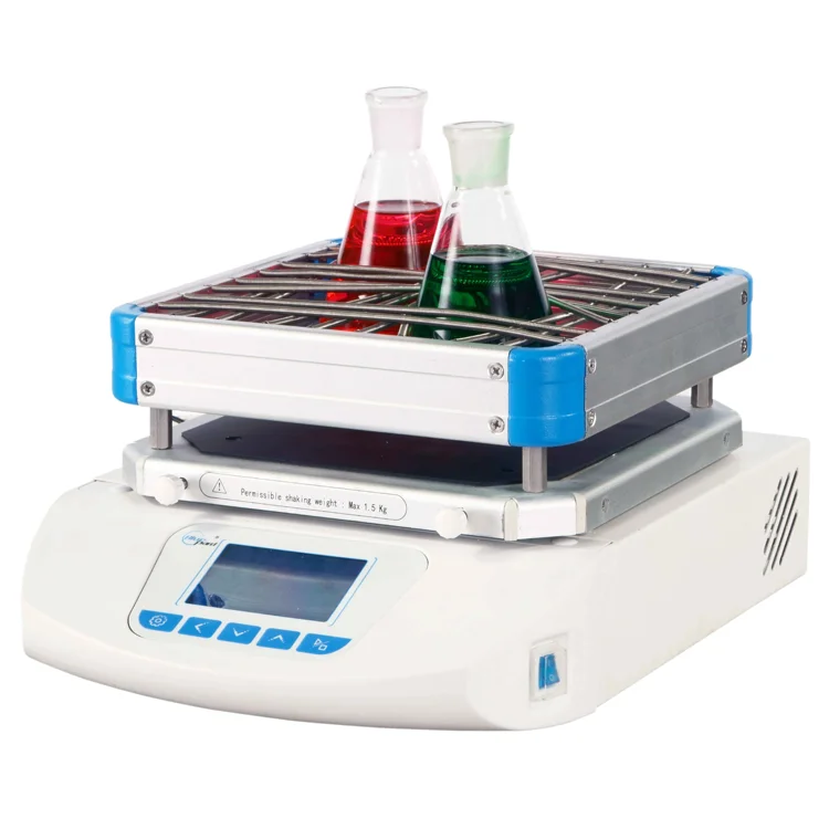 Laboratory platform orbital automatic shaking incubator shaker for flask