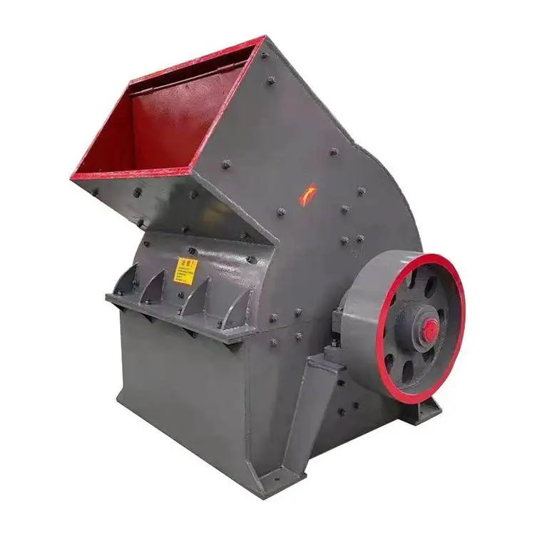 Small rock crushing scrap metal gypsum vertical hammer mill stone crusher machine
