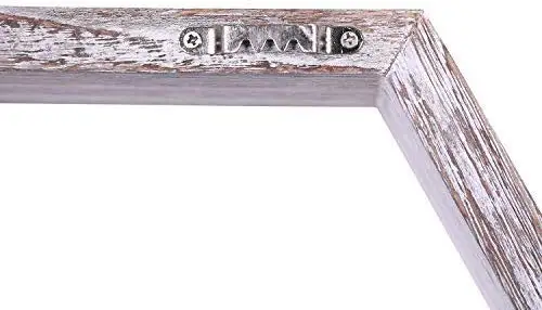 Rustic  Hexagonal Farmhouse Shelves floating wood shelves for Bedroom