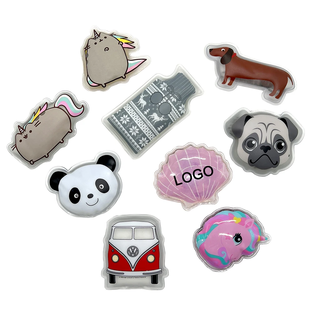 Custom Reusable Magic Click Heat Packs metal disc Hot Pad Magic Cute gel hand warmers