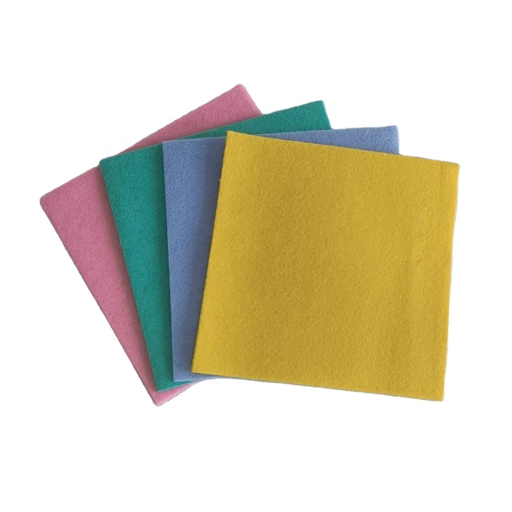 super absorbent viscose rags yellow needle punched non woven germany cleaning wipes reusable cloth for kitchen towel