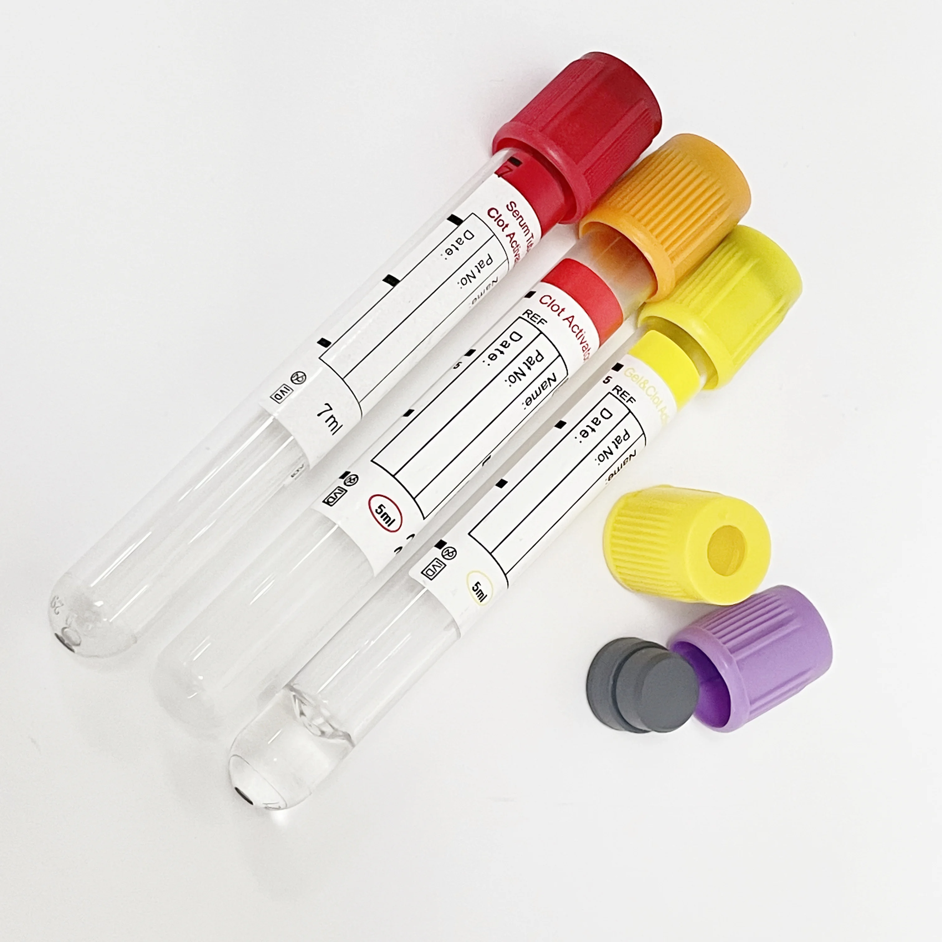 2ml 3ml 4ml EDTA K2 K3 Vacuum Blood Collection Tube
