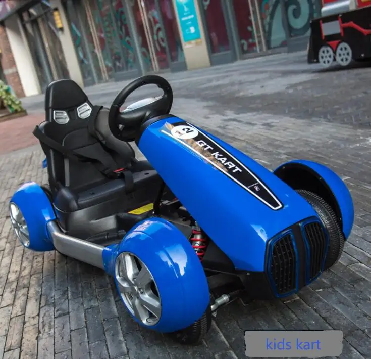 Многофункциональная с батарейным питанием картинга Электрический go Kart педали свет гоночный электрическая ось электрический картинг автомобиля