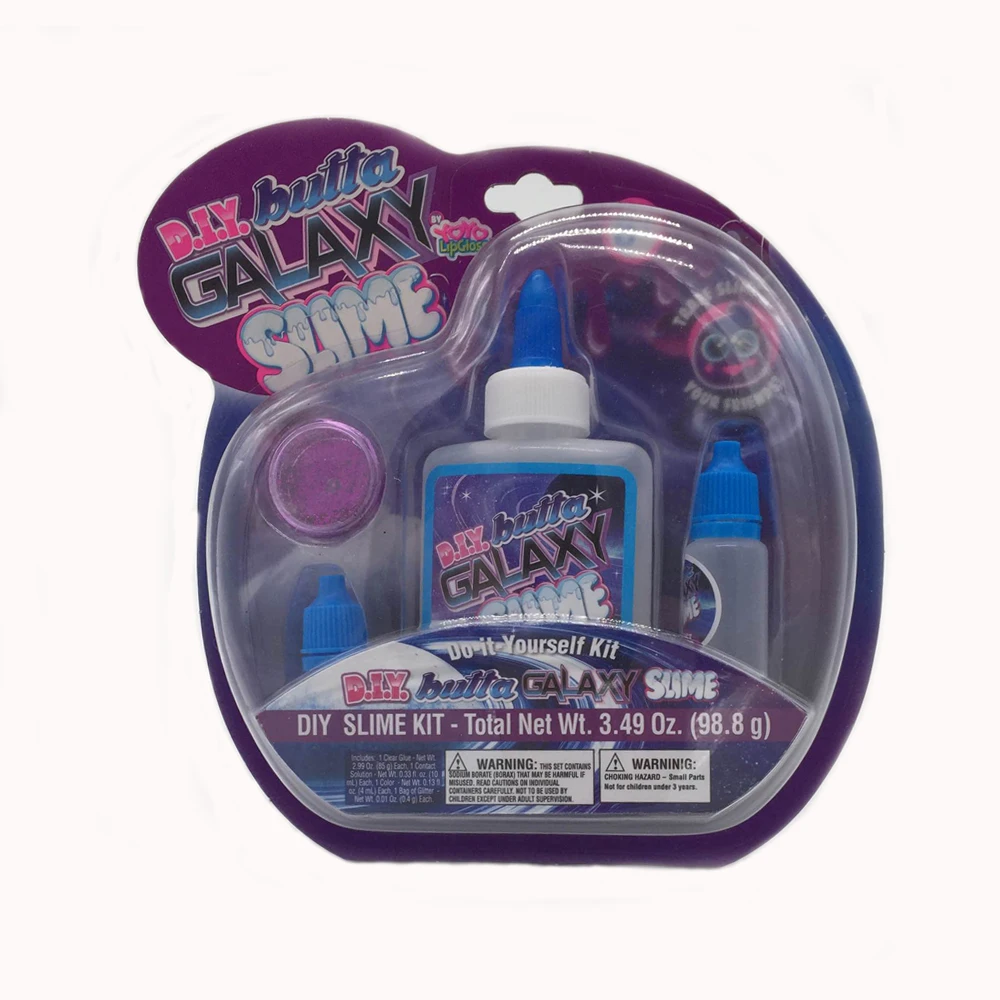 New  Magic Mini DIY Galaxy PVA Glue Kit Slime Set Toy For Kids