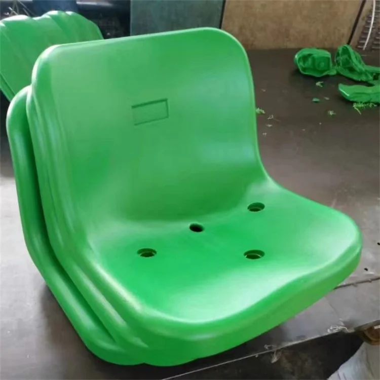 Indoor Outdoor Mid Back Blow Molding Stadium Chair Football Seats For Concrete Grandstand