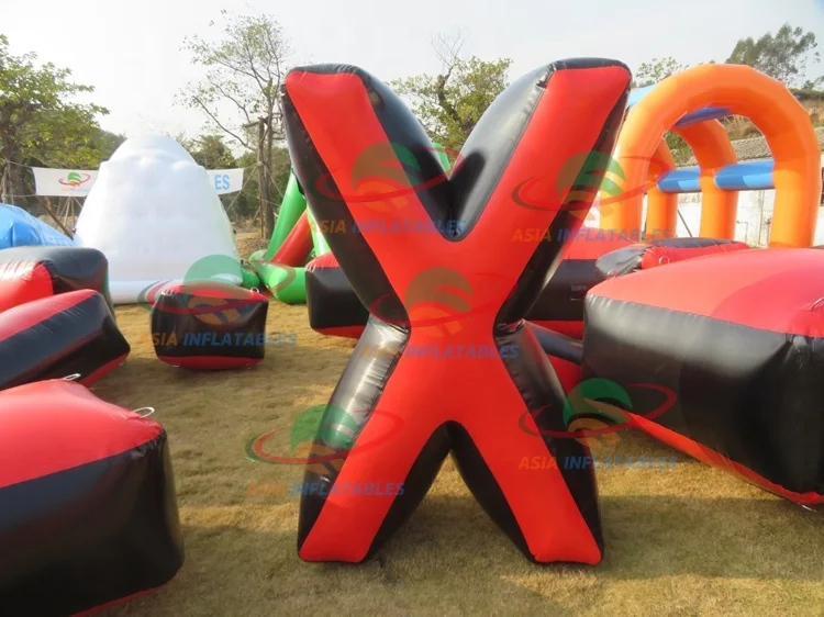 Надувной бункер для пейнтбола препятствия надувная стрельба