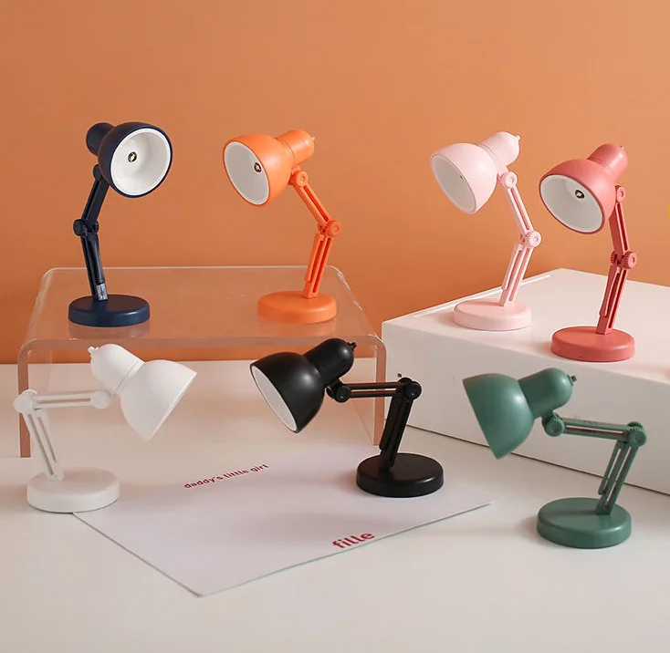 Creative Cartoon USB Small Desk Lamp Mini Night Light Eye Protection Learning Table Light