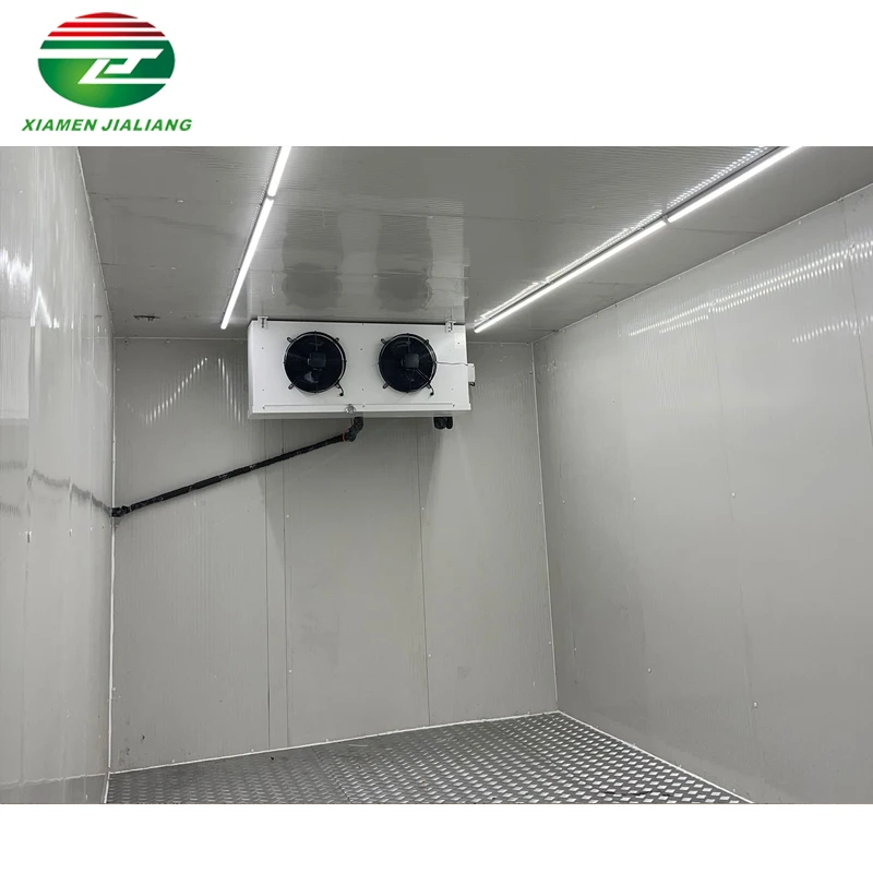 Xiamen Jialiang Walk in  Freezer Cold Room Storage Fish Cold Room 20 Tons Cold Room