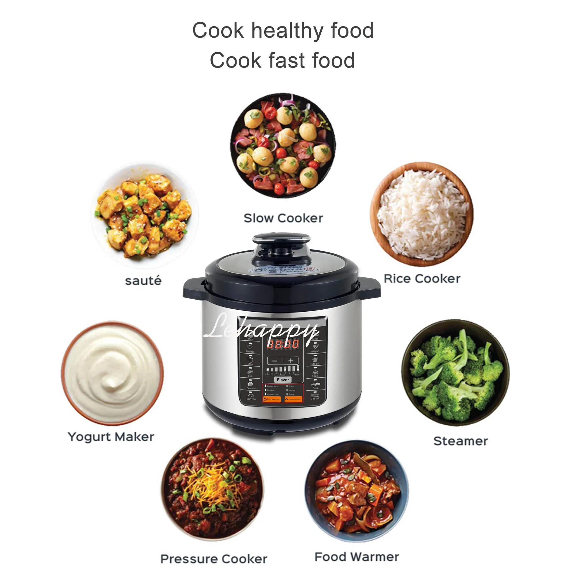 Big Programmable Hawkins stainless steel Electric Pressure rice Cooker in hot Selling
