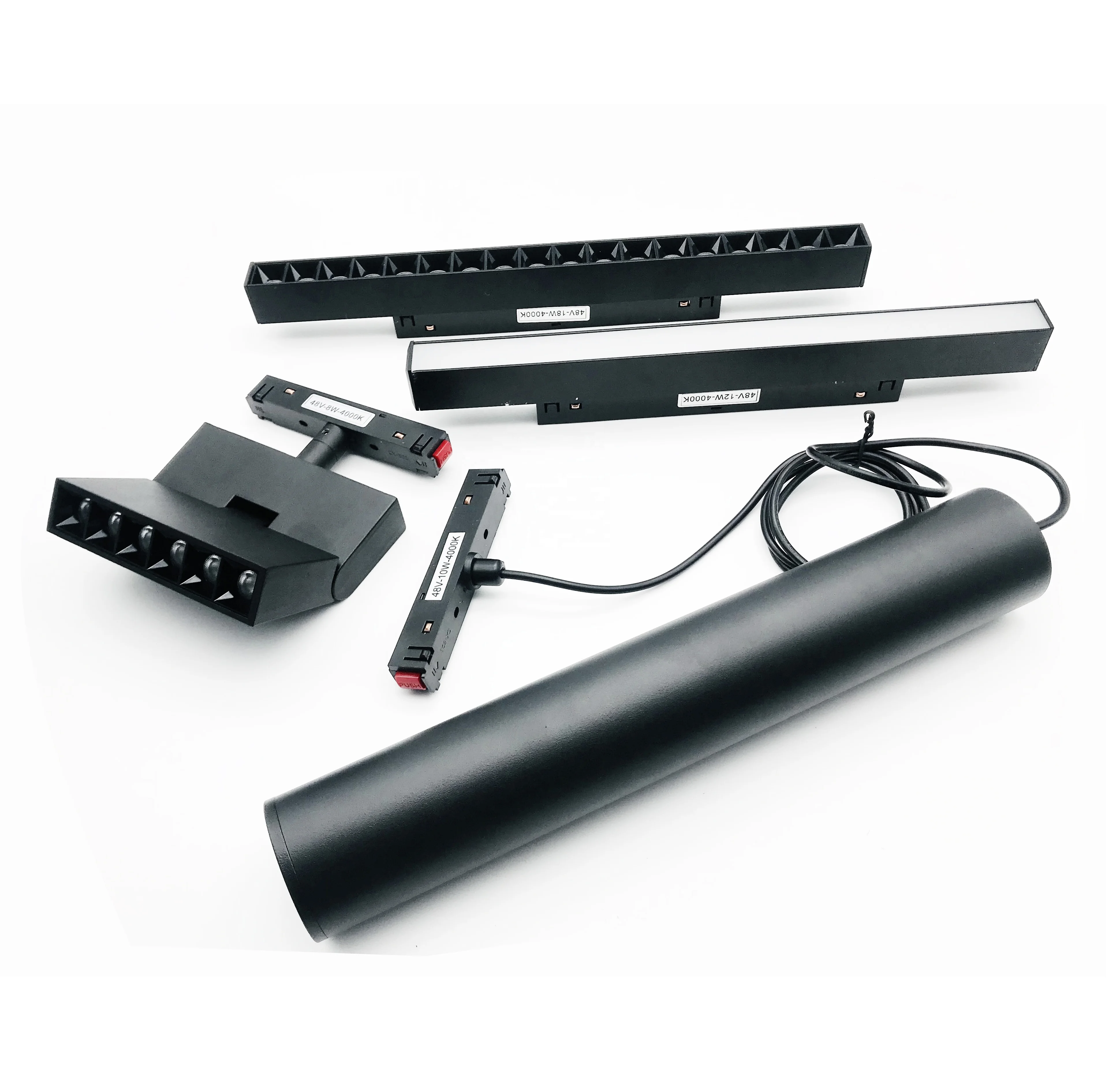 0-10v 1-10v Magnetic Track light mangetic flood light magnetic grille light magnetic spotlight