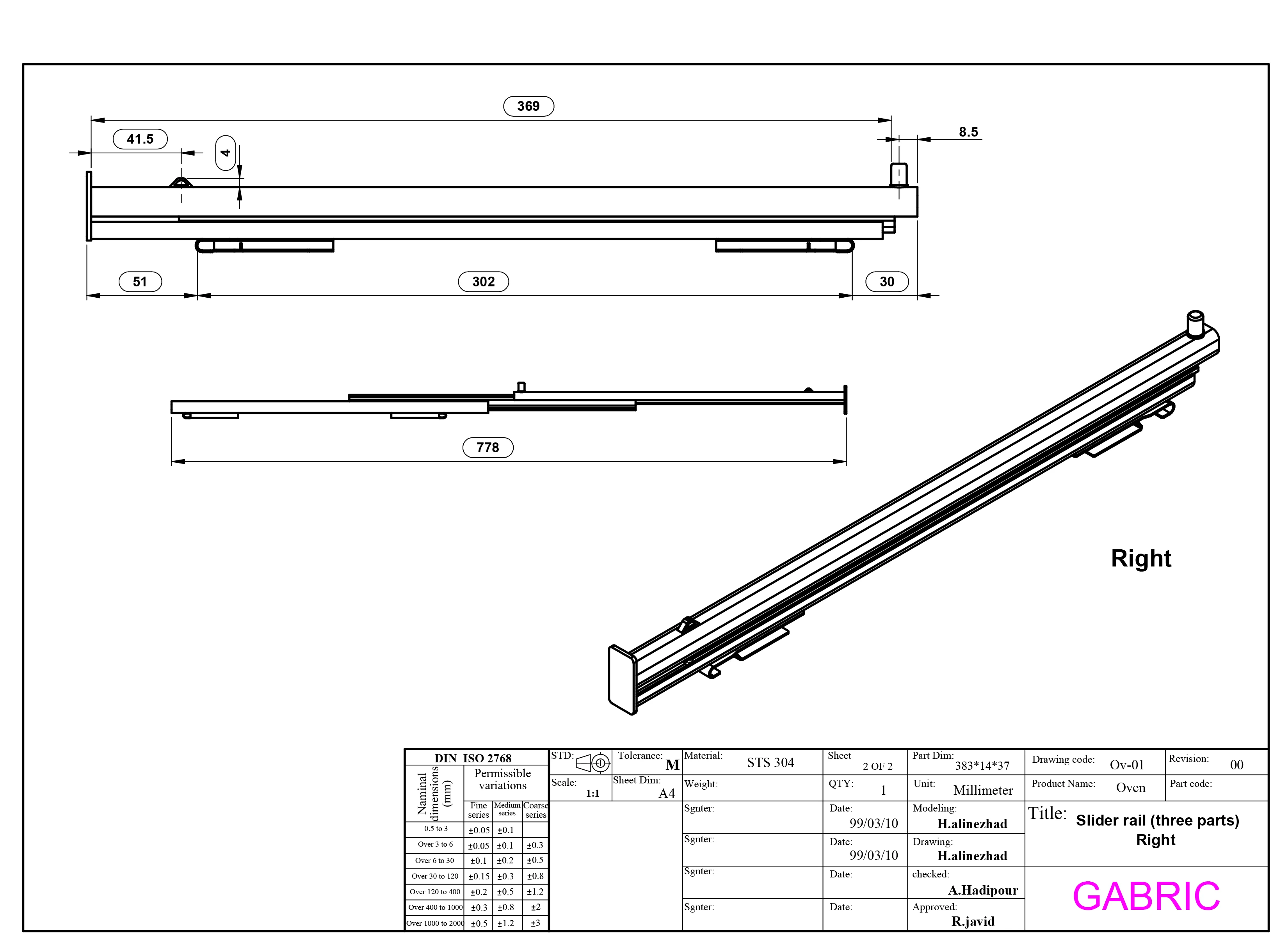 
General electric pizza microwave oven guide 2 or 3 sections shelf rack side wire linear telescopic slider rail for oven 