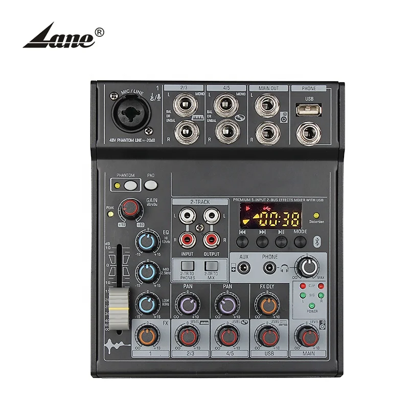 Lane TG-502 karaoke mixer amplifier sound audio system radio mixer audio alto audio mixer