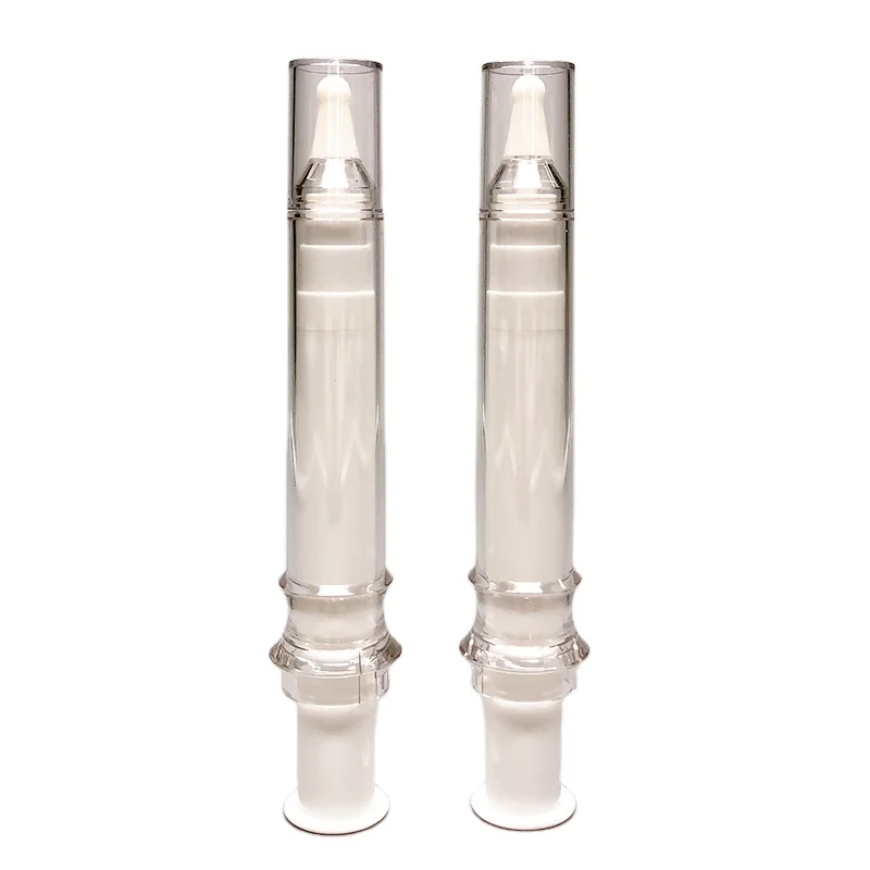 
 Оптовая продажа, 10 мл пустая косметическая упаковка, крем для глаз, сыворотка, лосьон, пластиковый шприц, бутылка с насосом  