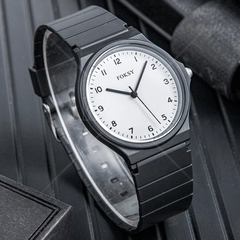 Custom Brand Classic Hand Wrist Classical Wrist High Quality Luxury Waterproof Women Plastic Quartz Hand Watch For Womenen