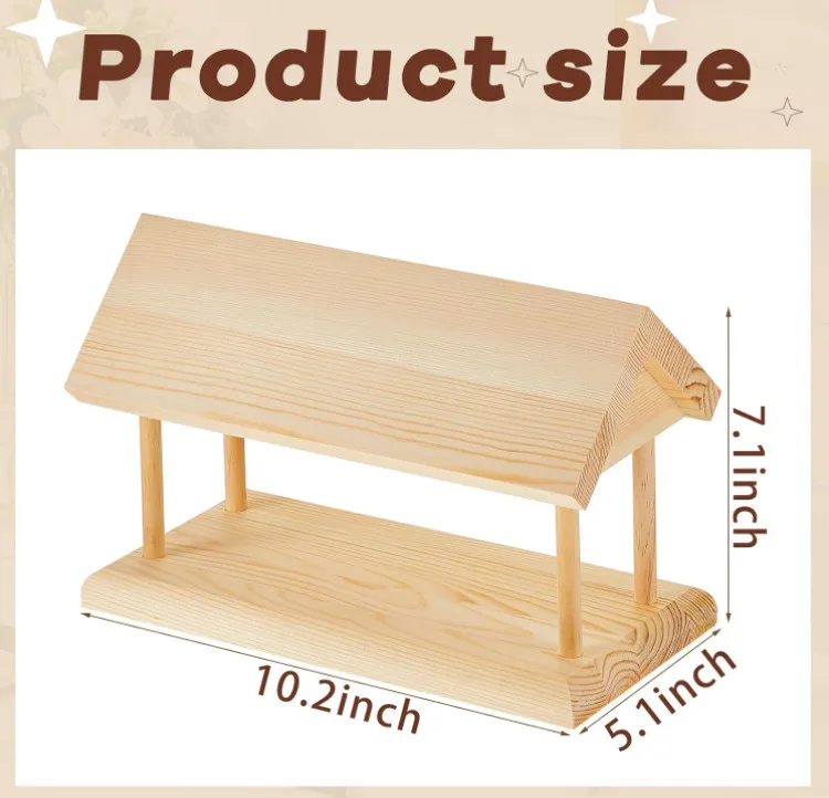 Stylish Wooden Book Stand Holder Reading Valet Bedroom Office Reading Rest Accessories Wood Book Holder