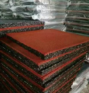 Hot Sale EPDM Rubber Flooring Granules Customizable Size SBR Sport Mat Tiles for Gym and Playground Rubber Tiles
