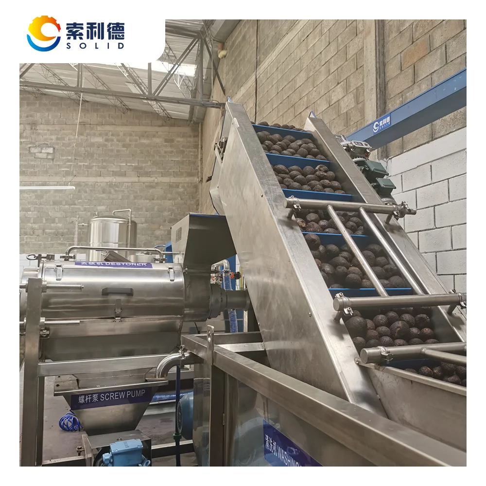 CPAO-500 500kg/h Avocado Oil Extraction Machine Equipped With 2 Phase Avocado Oil Decanter Centrifuge