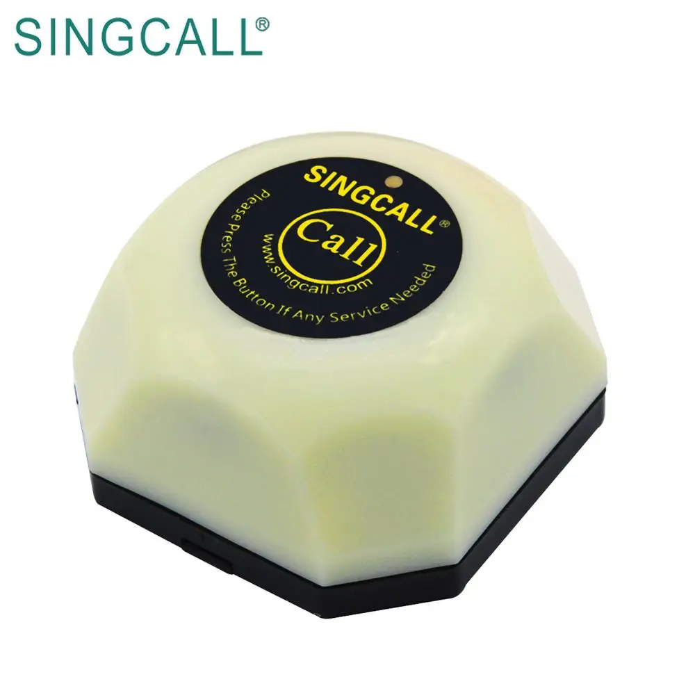 SINGCALL restaurant order device wireless waiter calling button