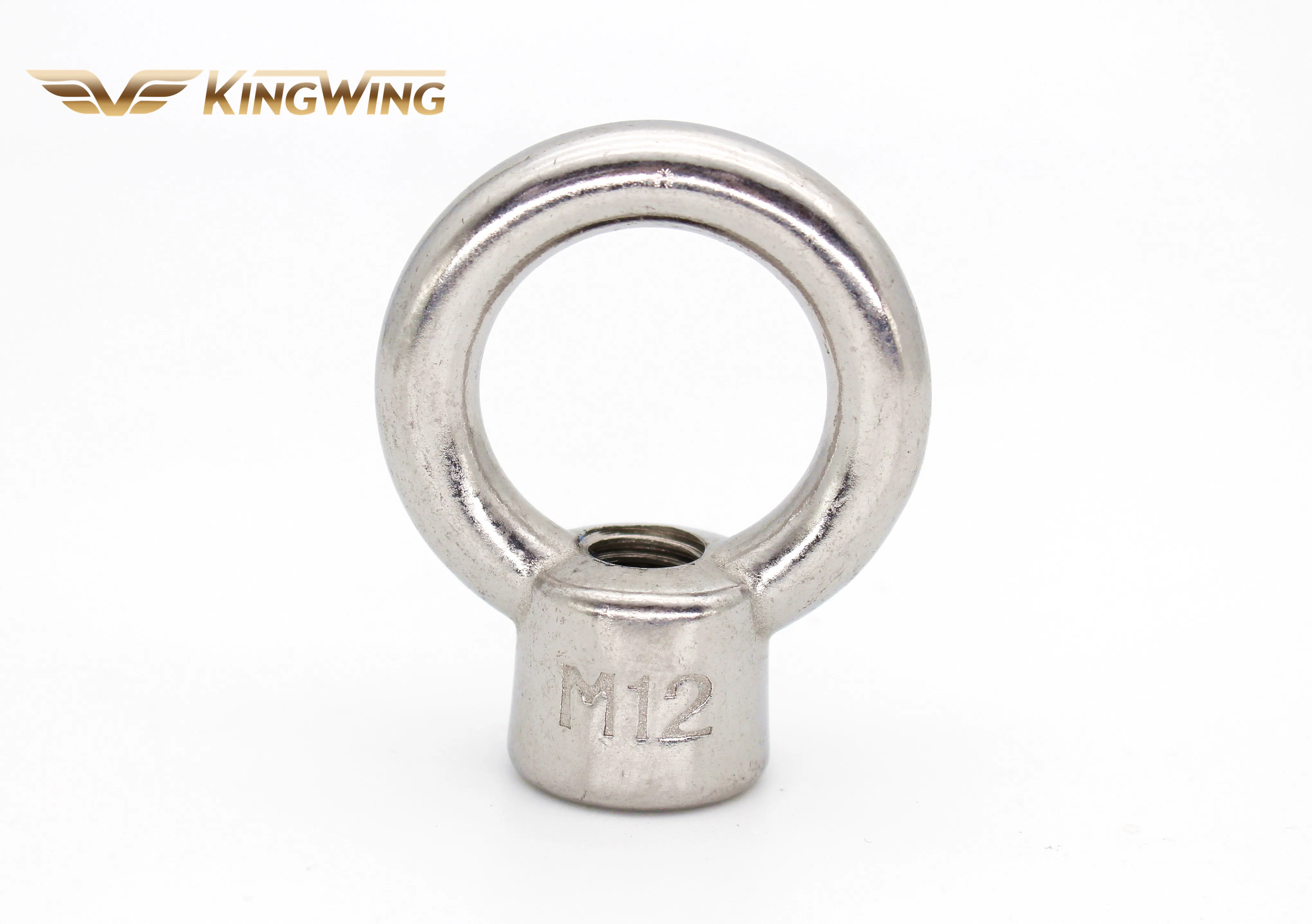 Stainless steel Marine grade safety AISI304 AISI316 SS304 SS316 polished M10 M12 M16 M24 JIS type JIS1169 lifting eye nut